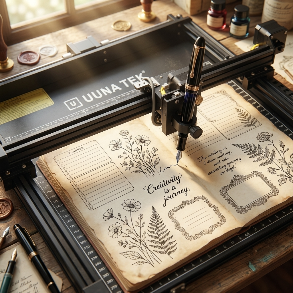 Pen Plotter for Journals: Start a Custom Journal Business