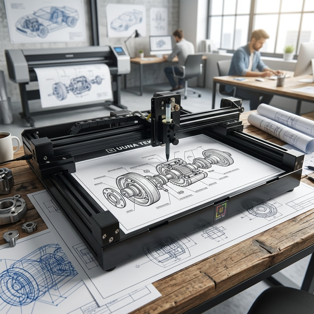 UUNA TEK 3.0 High Precision Large Format Pen Plotter Guide