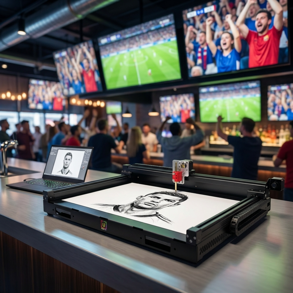 Revolutionizing the Fan Zone: How Drawing Robots Are Rewriting the Playbook for Sports Bars and Live Events