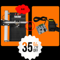 Traceur à stylo iDraw 2.0 A4 + Tête laser 2,5W Bundle