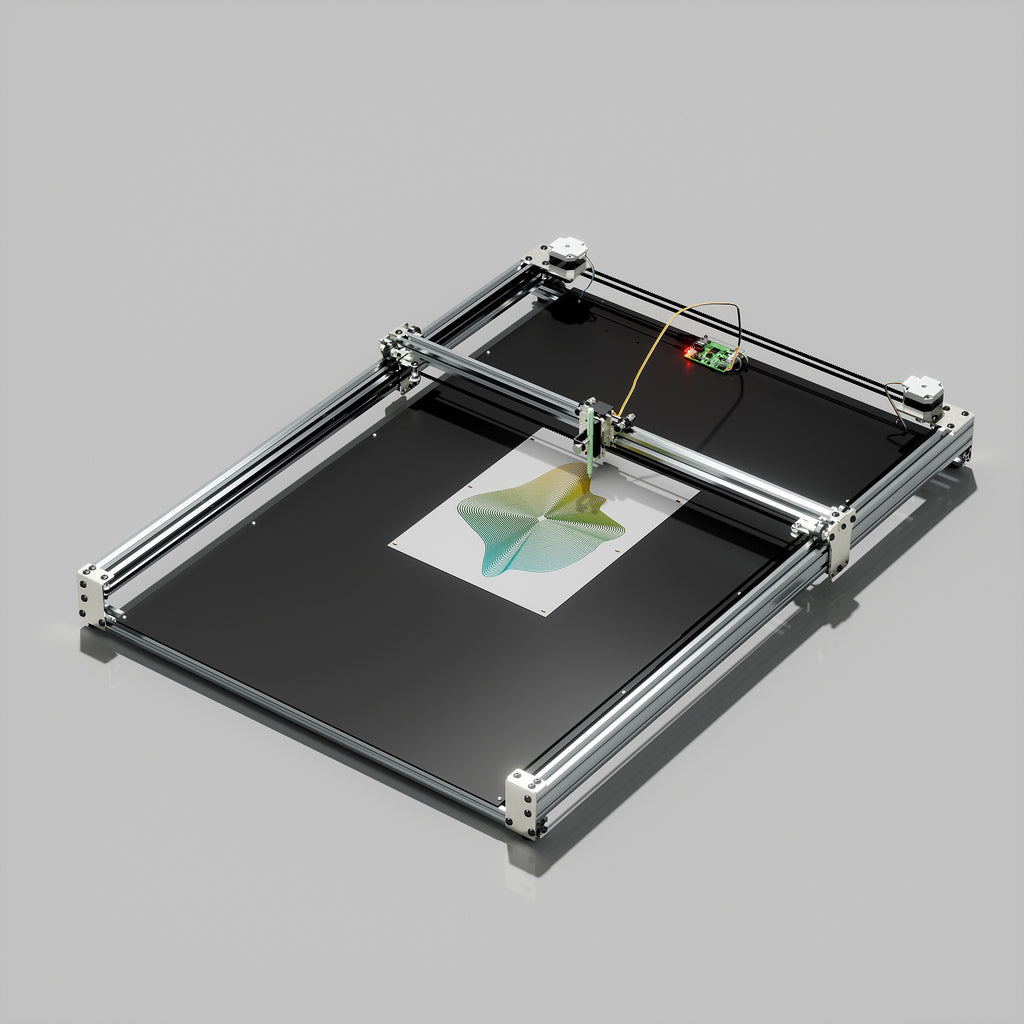 Robot traceur préassemblé iDraw H SE A3/A2 pour l'art génératif et le travail créatif de haute précision