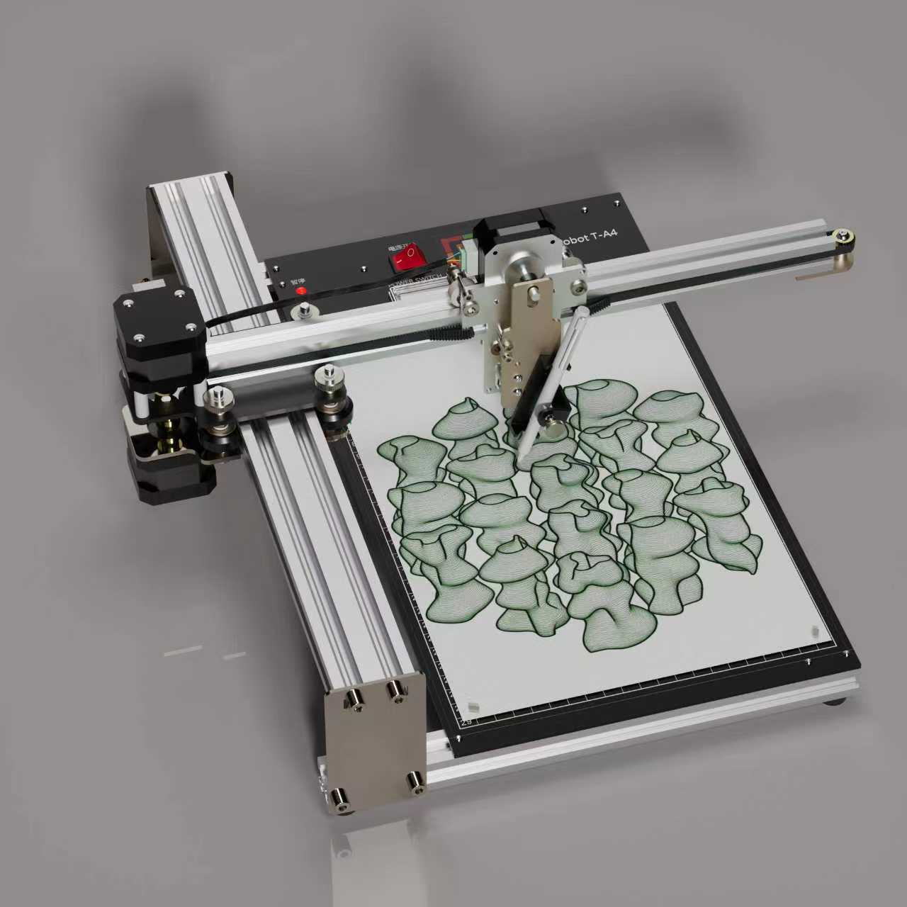 Traceur à stylo iDraw Pen Plotter 2.0 A4 | Robot de dessin | Machine à écrire et à dessiner pour débutants