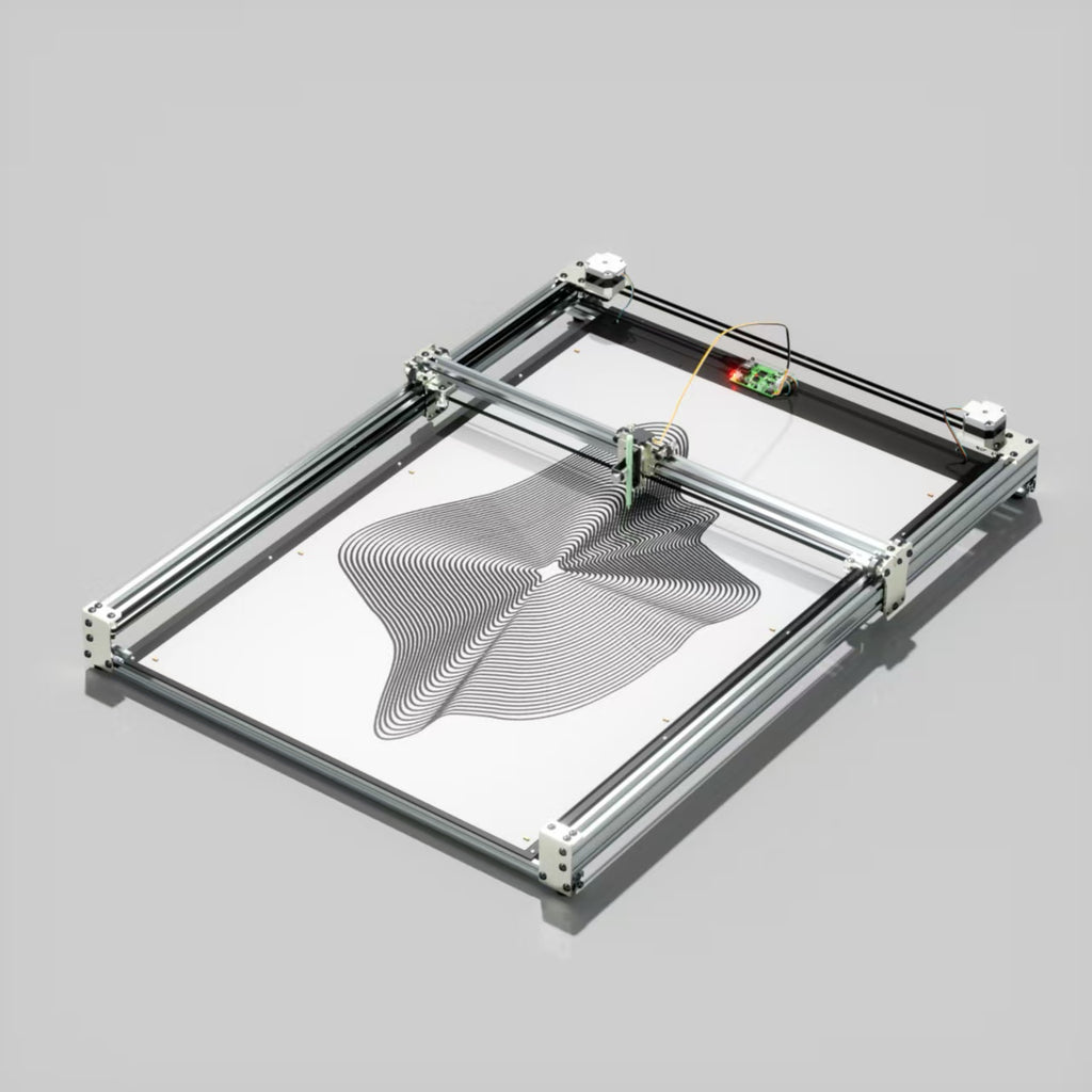 Robot traceur préassemblé iDraw H SE A3/A2 pour l'art génératif et le travail créatif de haute précision