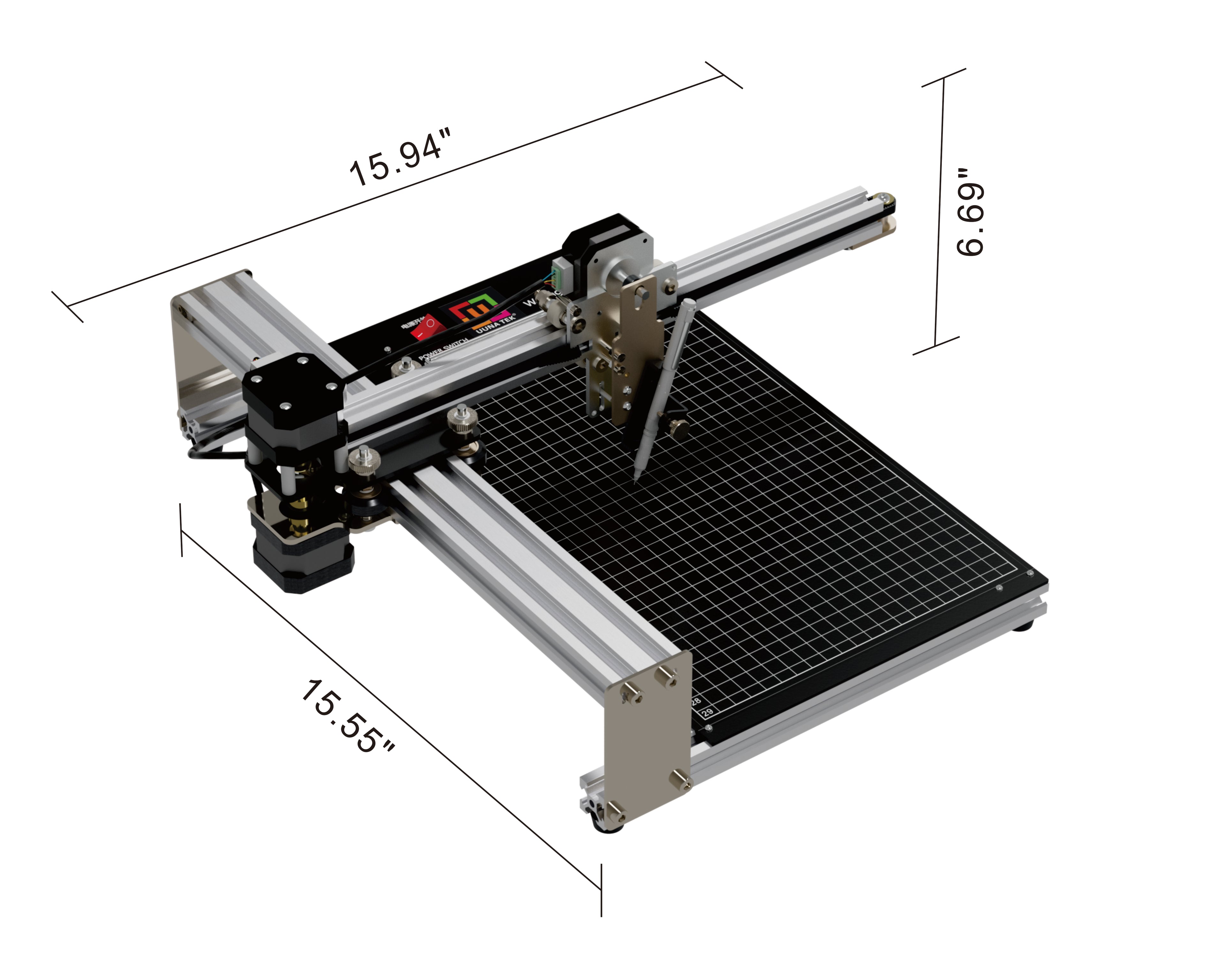 Traceur à stylo iDraw Pen Plotter 2.0 A4 | Robot de dessin | Machine à écrire et à dessiner pour débutants