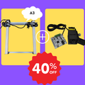 Traceur à stylo iDraw H A3 + Tête laser 2,5W Bundle