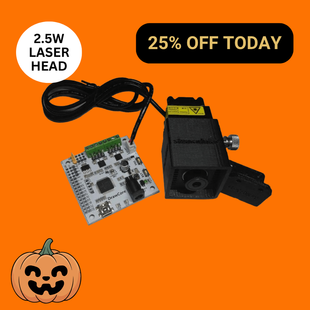 Tête laser 2,5W pour iDraw – Module compact de gravure laser pour traceur à stylo