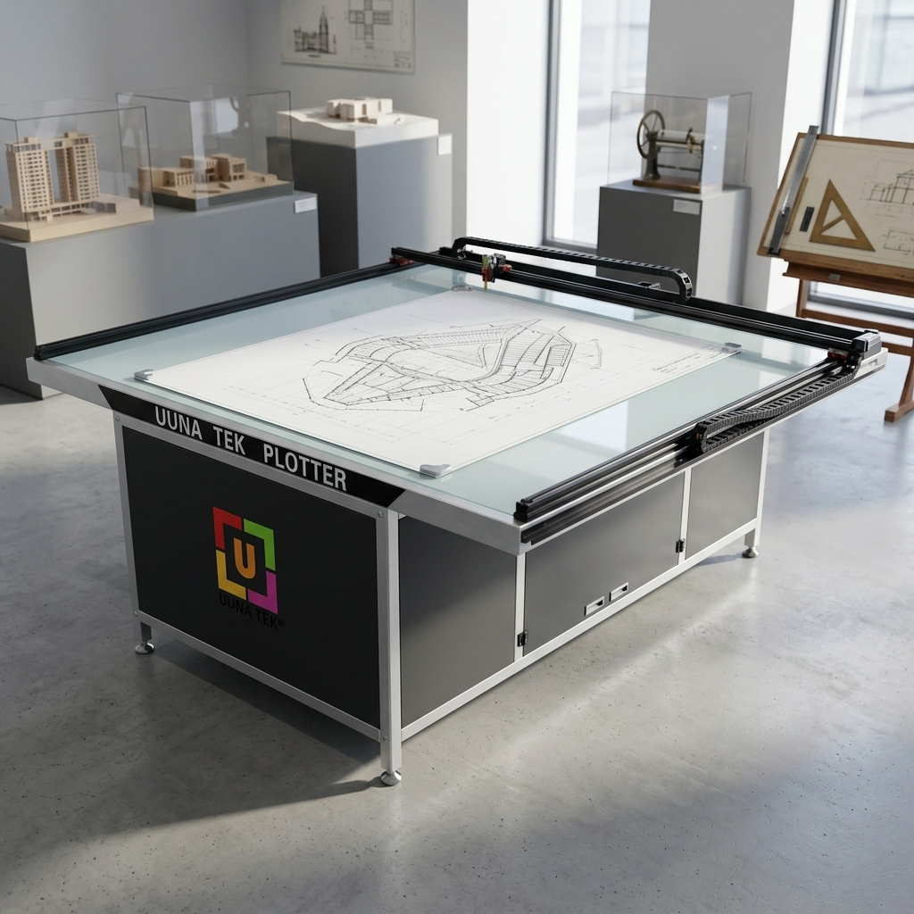 UUNA TEK 3.0 - Robots de Traçage Tout-en-Un Haut de Gamme Pré-assemblés pour Dessin, Tailles 2X1.25M/2X2M/2X4M