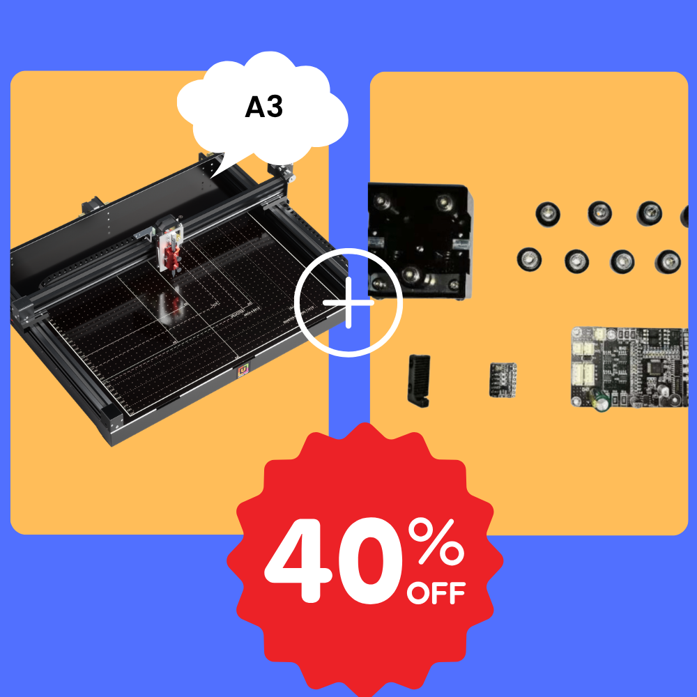 Traceur à stylo UUNA TEK 3.0 A3 + Kit d'accessoires Bundle