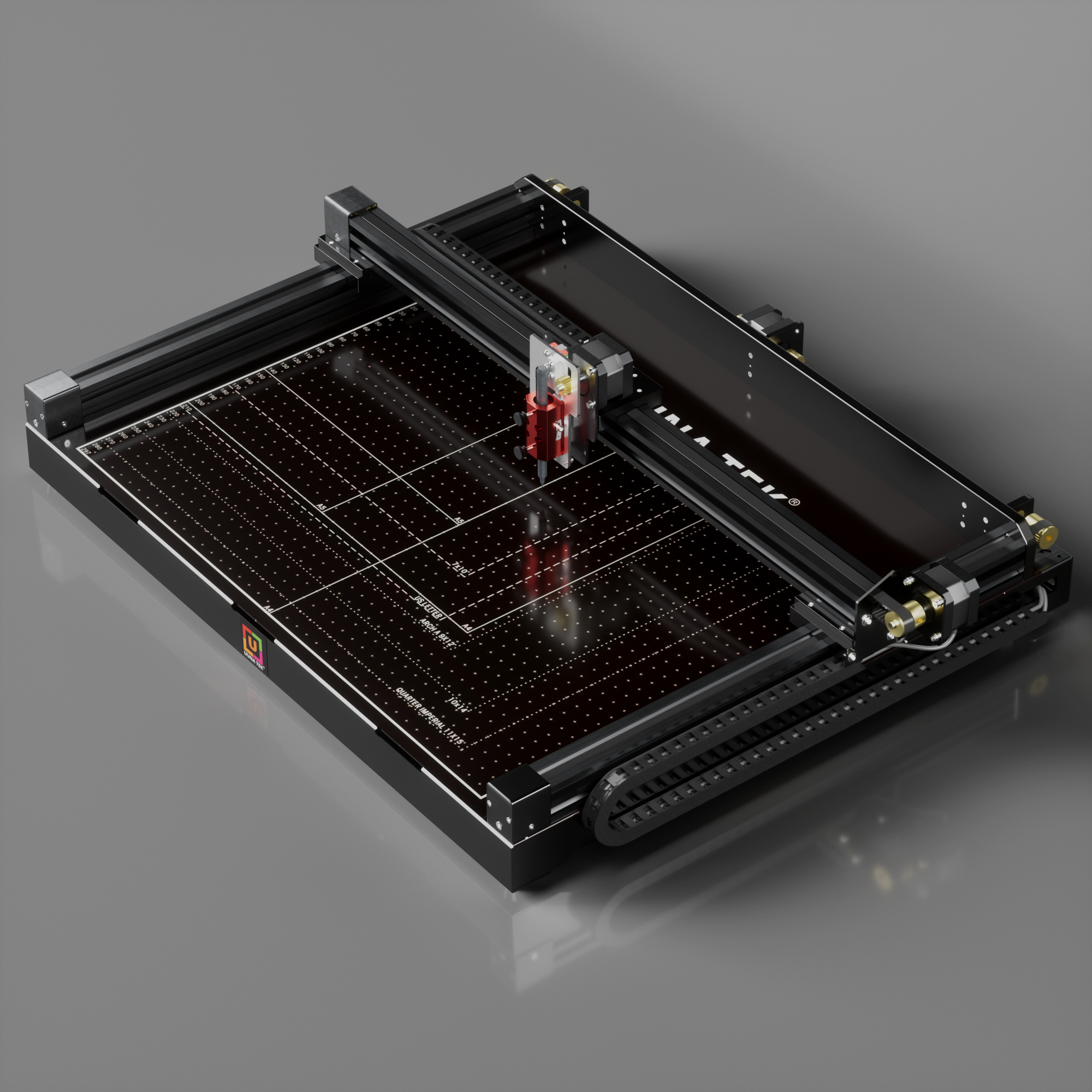 UUNA TEK 3.0 - Traceur de plumes robotisé tout-en-un haut de gamme pré-assemblé de taille A0/A1/A2/A3 Machines à dessiner